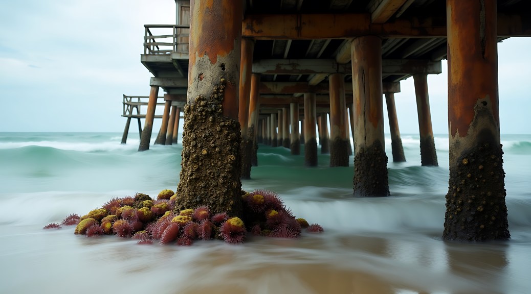 wooden pier, beach, california, socal